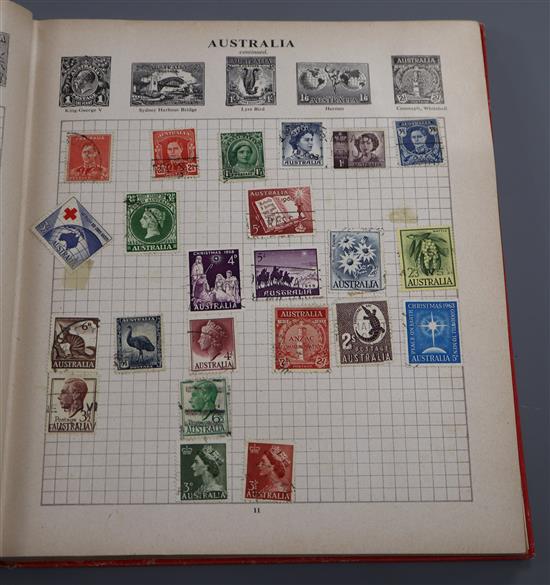 A group of thirty five UK first day covers with Buckingham Palace postal mark , other first day covers and an album of stamps